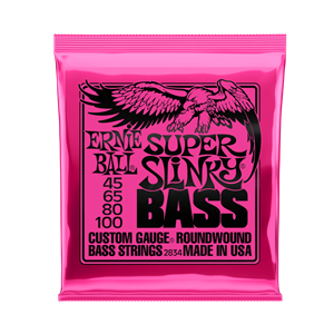 Ernie Ball Super Slinky Nickel Wound Electric Bass Strings