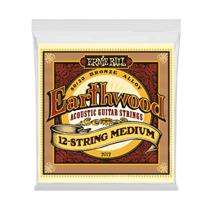 Ernie Ball Earthwood 12-String Medium 80/20 Bronze Acoustic Guitar Strings