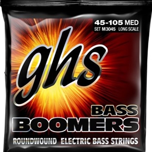 Ghs M3045 Medium Gauge Roundwound Long Scale Bass Strings