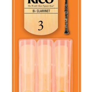 Rico 3 Pack Clarinet Reeds #3
