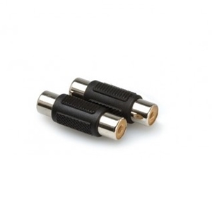 Hosa RCA to RCA Coupler (2 Pieces)