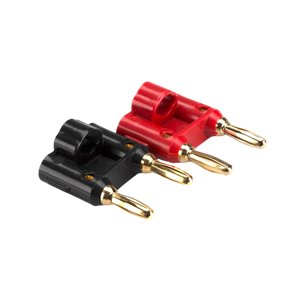 Hosa Dual Banana 2 Piece Connector