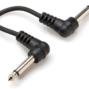 Hosa Molded Guitar Patch Cable- 6in.