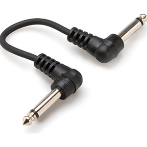 Hosa Molded Guitar Patch Cable- 1FT