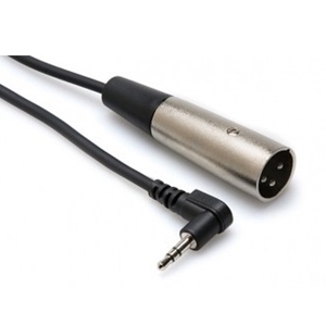 Hosa XVM105M, 3.5mm Stereo to XLR Male, 5FT