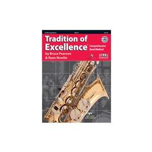 Tradition of Excellence Alto Sax Book 1