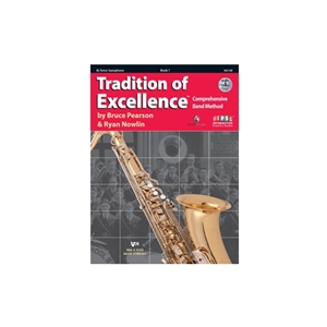 Tradition of Excellence Tenor Sax Book 1