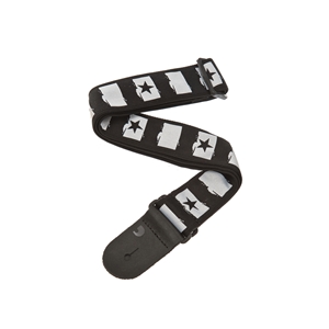 D'Addario Woven Guitar/Bass Strap - Rock Star