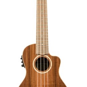 Lanikai All Solid Morado Concert Citaway Electric Ukulele with Foam Case