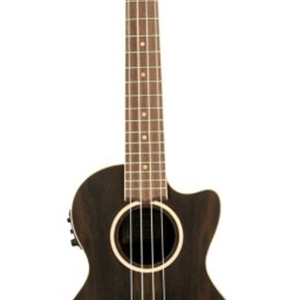 Lanikai Ziricote Cutaway Electric Tenor Ukulele with Case