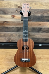 Amahi Soprano Ukulele, Mahogany Top, Back & Sides w/ Gig Bag