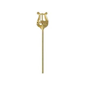 Straight Trumpet Lyre Gold