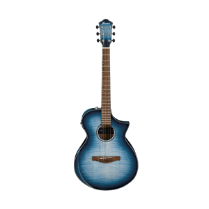 Ibanez AEWC400 Indigo Blue Burst High Gloss Acoustic/Electric