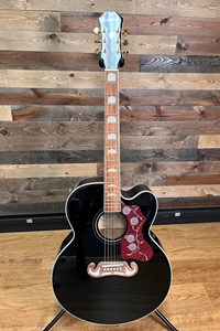 Epiphone J200EC Studio Black Acoustic/Electric