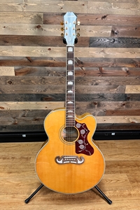 Epiphone J200EC Studio Vintage Natural Acoustic/Electric