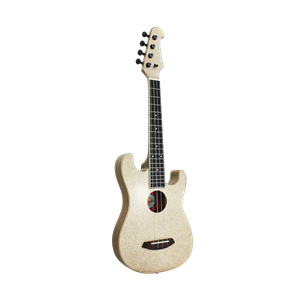 Amahi Gold Glitter Ukulele - Tenor Acousitc/Electric