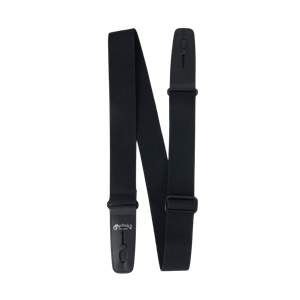 Martin Cotton Weave Lock-it Guitar/Bass Strap - Black