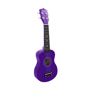 Amahi Jelly Bean Ukulele Wild Plum - Soprano