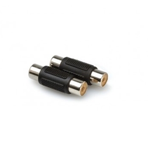 Hosa RCA to RCA Coupler (2 Pieces)