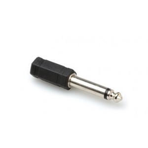 Hosa ADAPTOR 3.5MM TRS - 1/4" TS