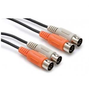 Hosa MID200 Series Dual Midi Cables- 4M