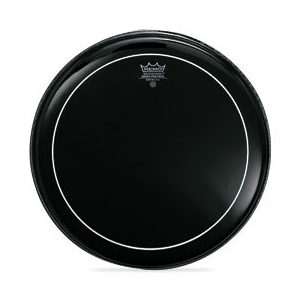 Remo Ebony Pinstripe Batter Drumhead, 18in