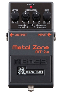 Boss MT-2W Waza Craft Metal Zone Distortion Pedal